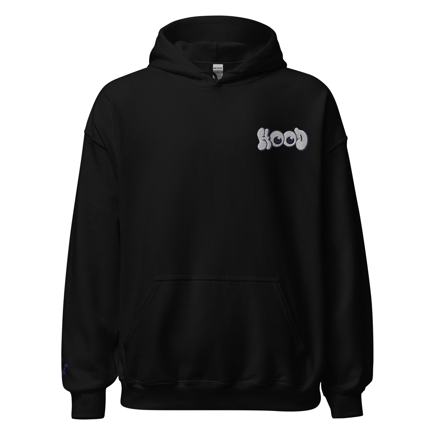 Hoodie Blue Skeleton