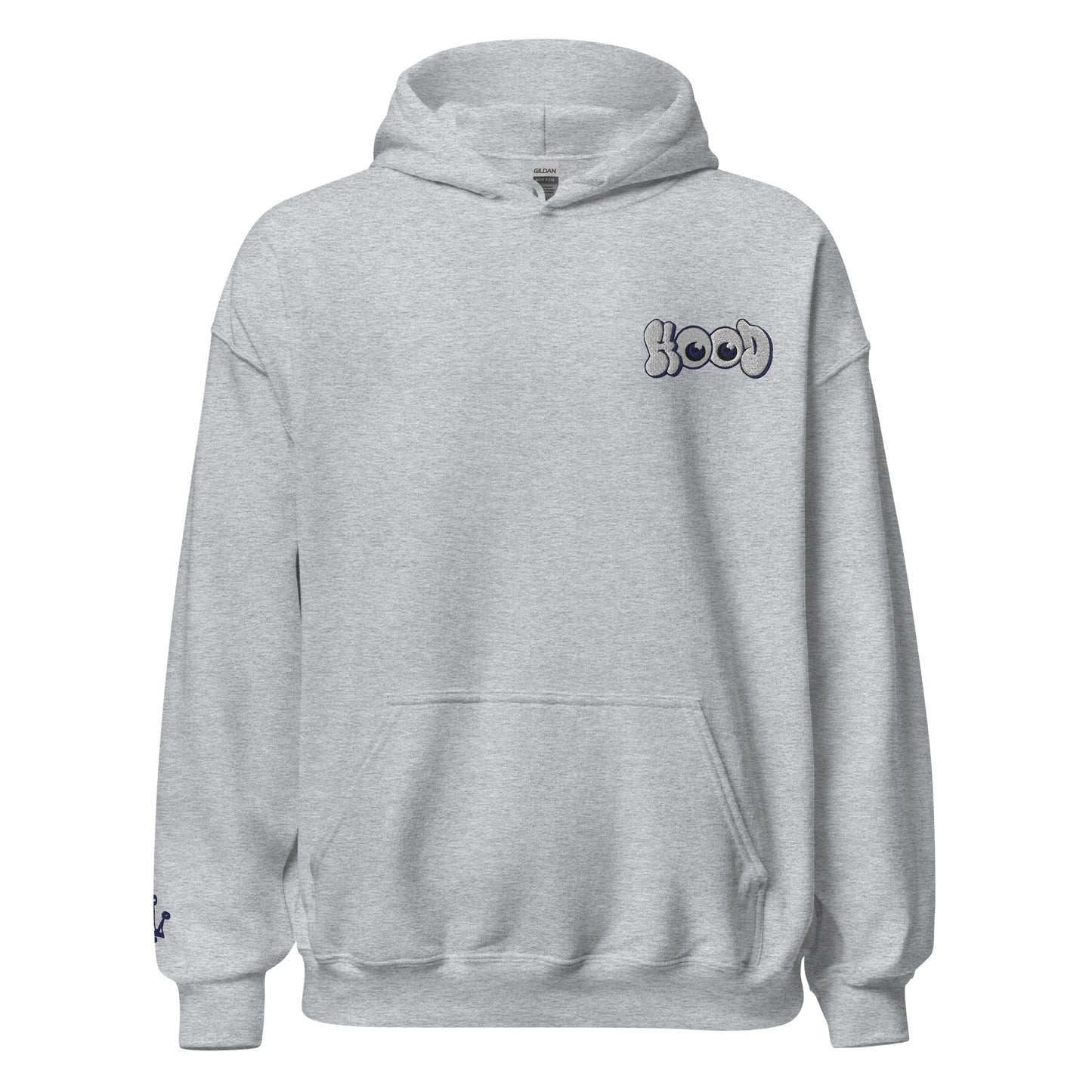 Hoodie Blue Skeleton