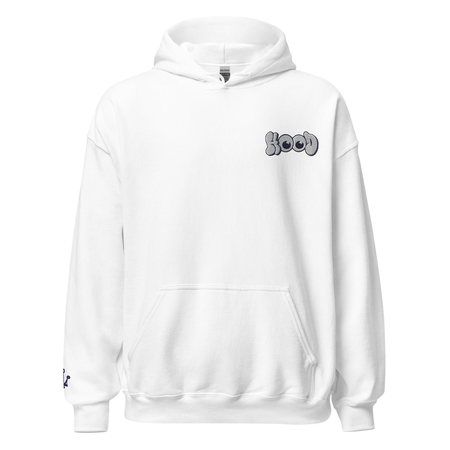 Hoodie Blue Skeleton