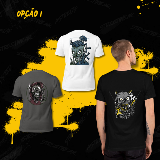 Bone Crew: 3 T-shirts. 1 Atitude. Preço de Rebeldia.