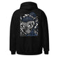 Hoodie Blue Skeleton