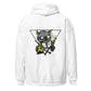 Hoodie Yellow Skeleton